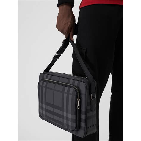 burberry london check messenger bag|Burberry Check bags for men.